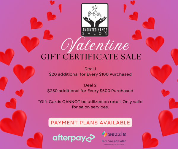 Valentine BOGO Gift Card Sale