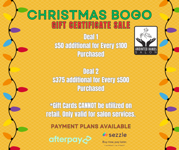 Christmas BOGO Gift Card Sale